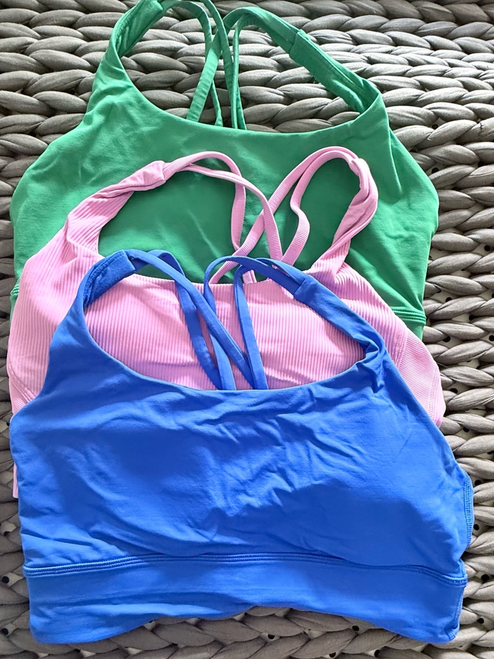 Lululemon Energy Longline bundle, size 10.